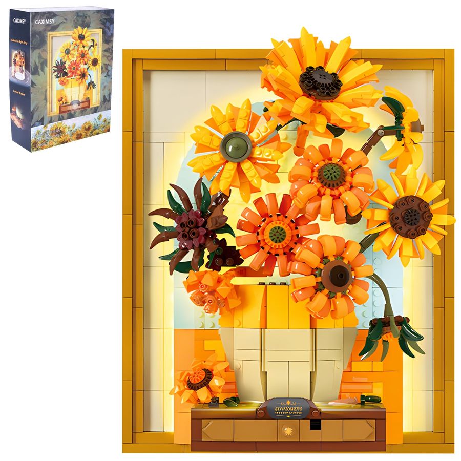 Flowers Sunflower Building Blo - Art Craft Building のレビューと価格