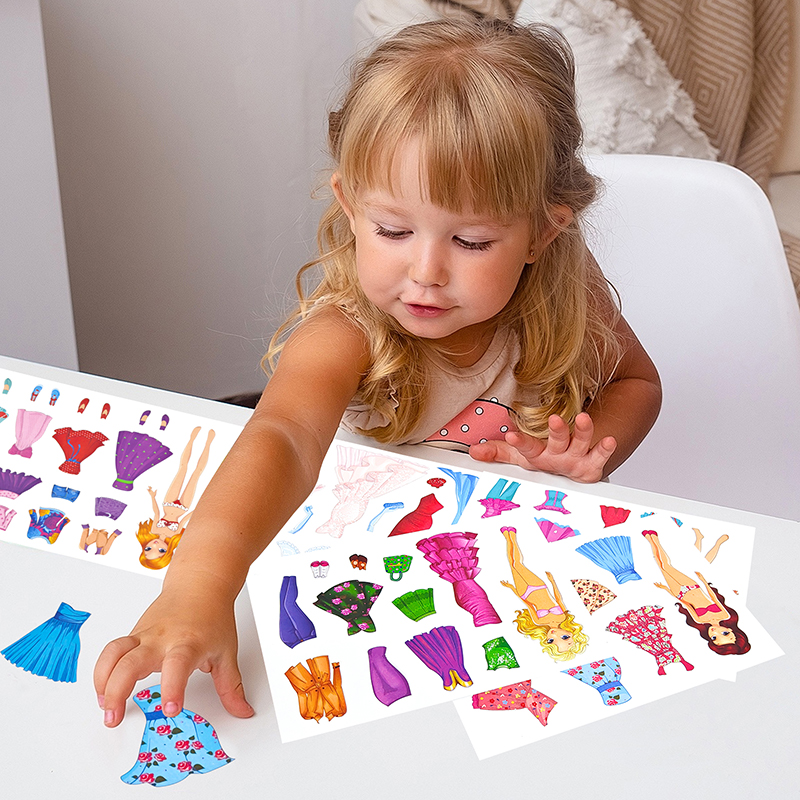 Dress Up Stickers Make Your Ow - Art Craft For Preschool のレビューと価格