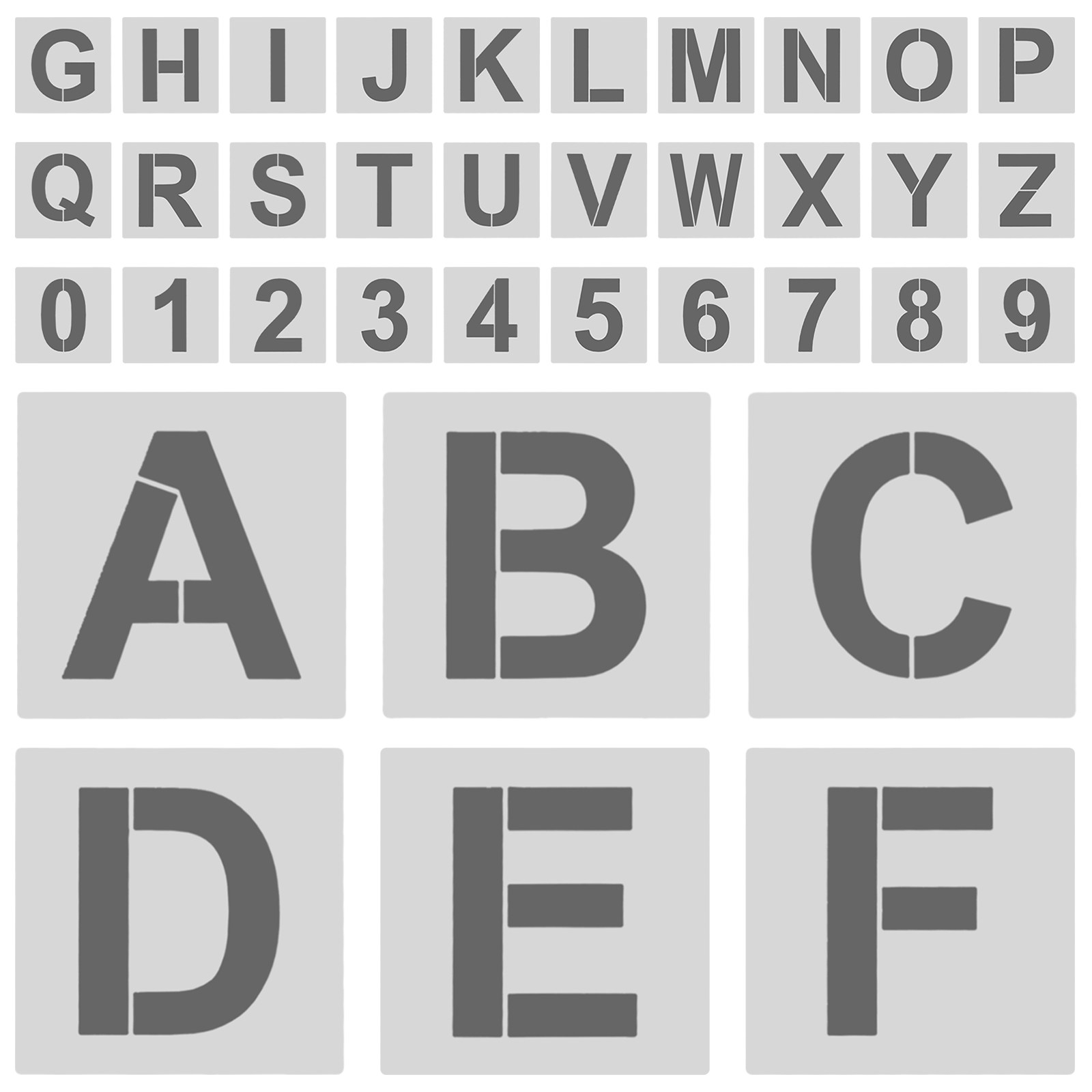 1Set Reusable Plastic Alphabet - Letter S Art Craft のレビューと価格