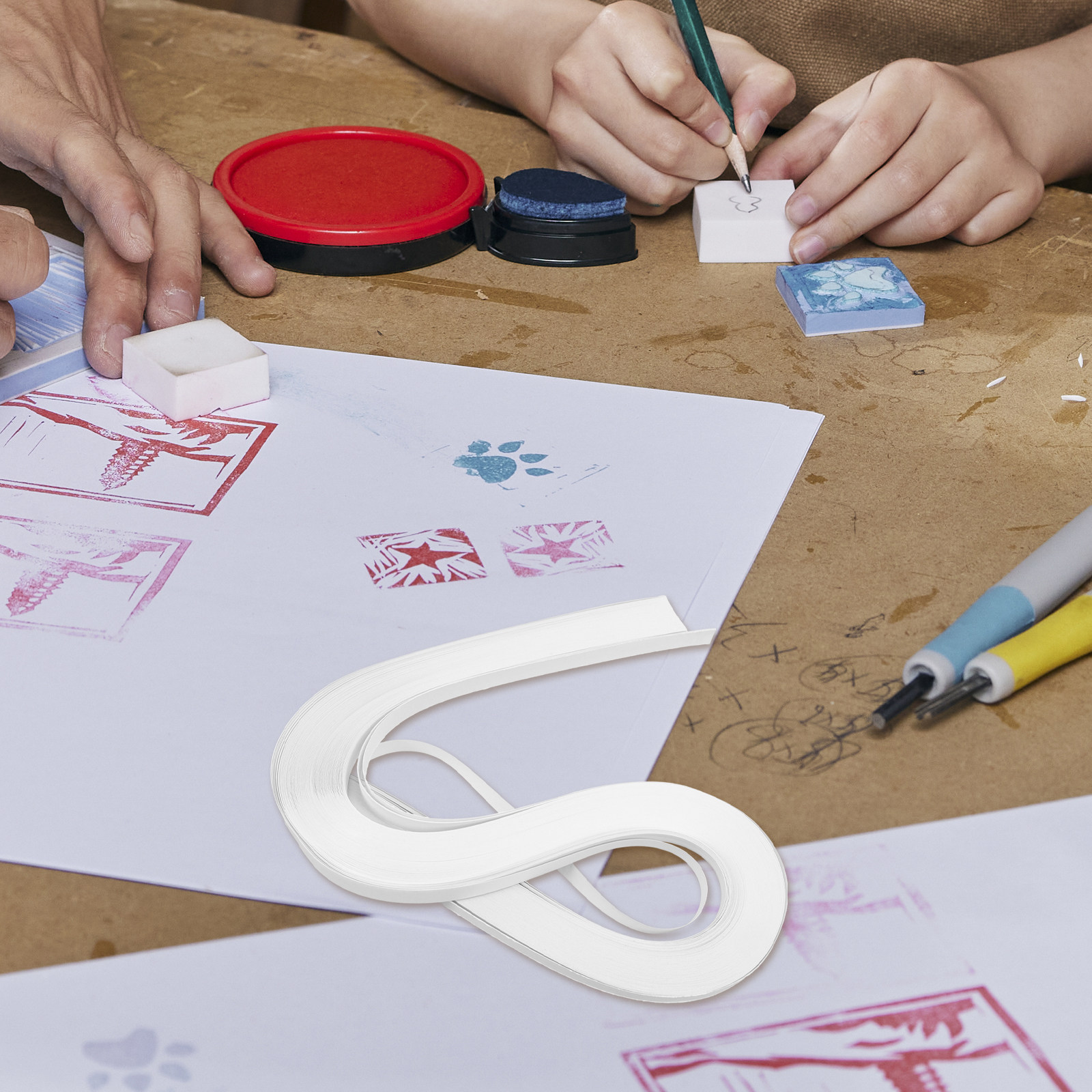 2Sets Single Color Quilling Pa - Quilling Paper Strips のレビューと価格