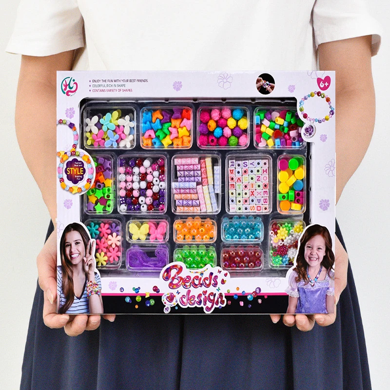 Girls DIY Bead Set Jewelry Mak - Art Craft Kits For Kids のレビューと価格
