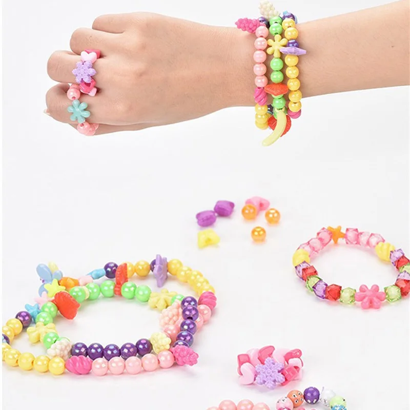 Girls DIY Bead Set Jewelry Mak - Art Craft Kits For Kids のレビューと価格
