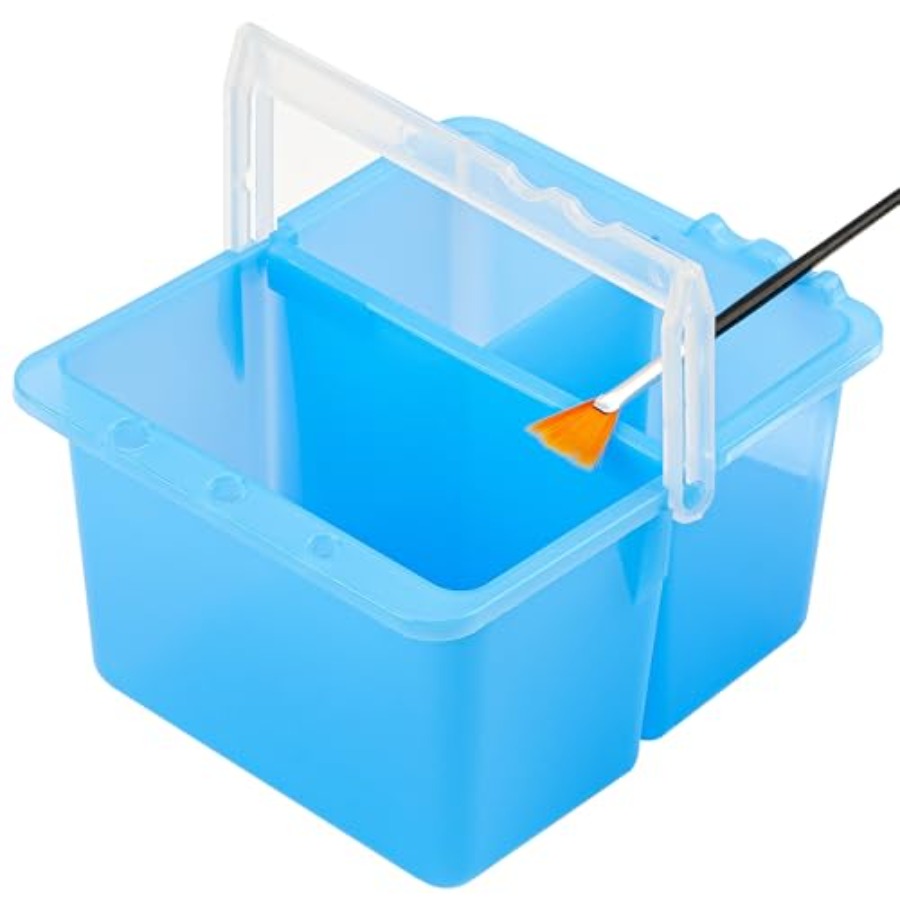 Brush Washing Bucket, Plastic  - Watercolor Brush Pen のレビューと価格