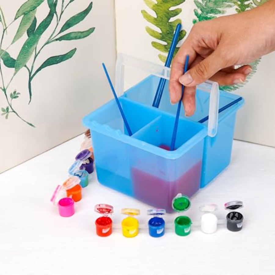 Brush Washing Bucket, Plastic  - Watercolor Brush Pen のレビューと価格