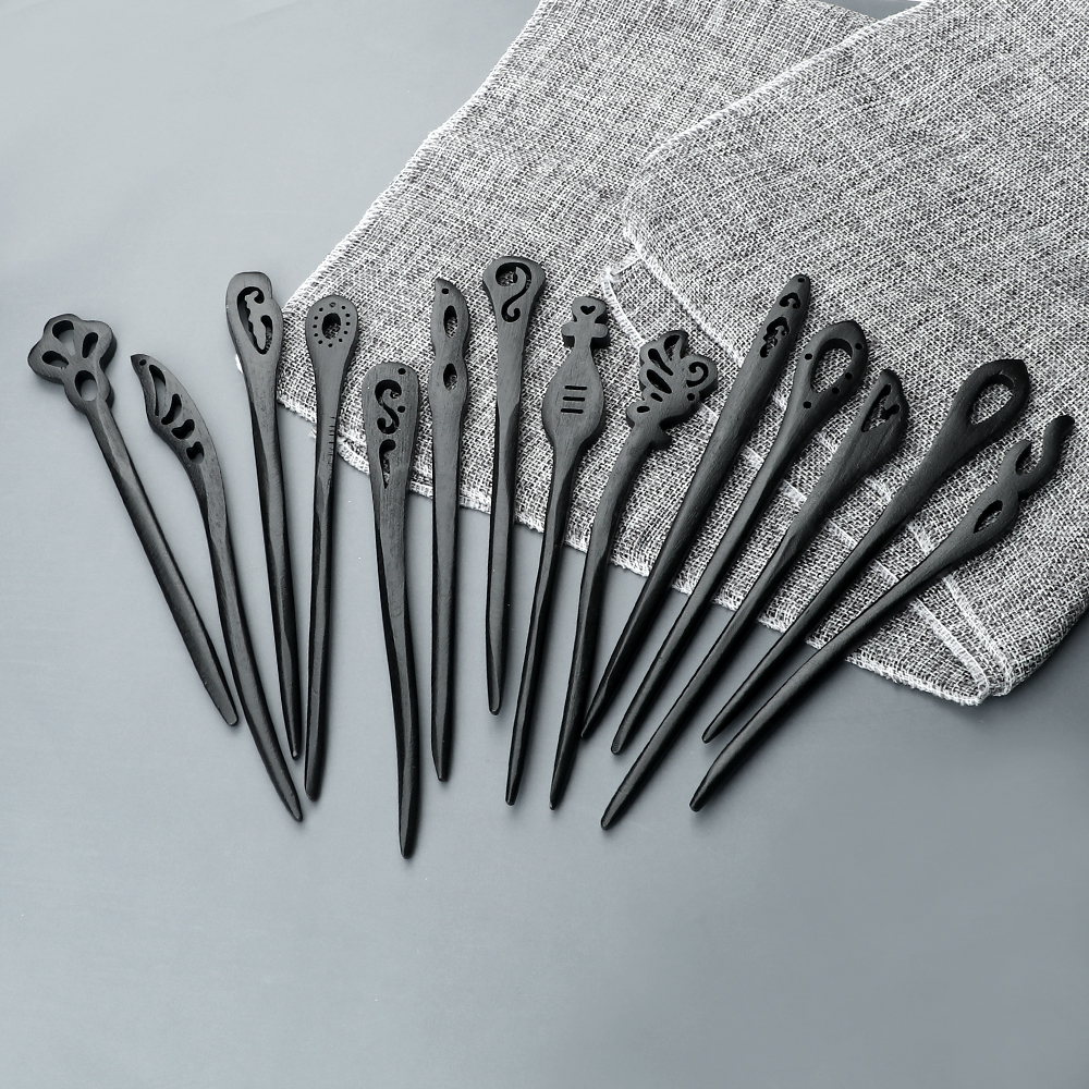 16Style Chinese Wooden Hair St - Art Craft Stick のレビューと価格
