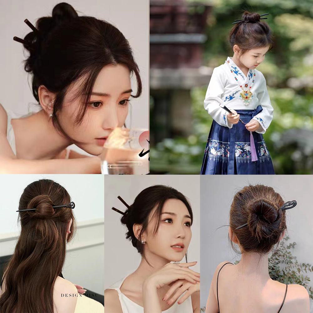 16Style Chinese Wooden Hair St - Art Craft Stick のレビューと価格
