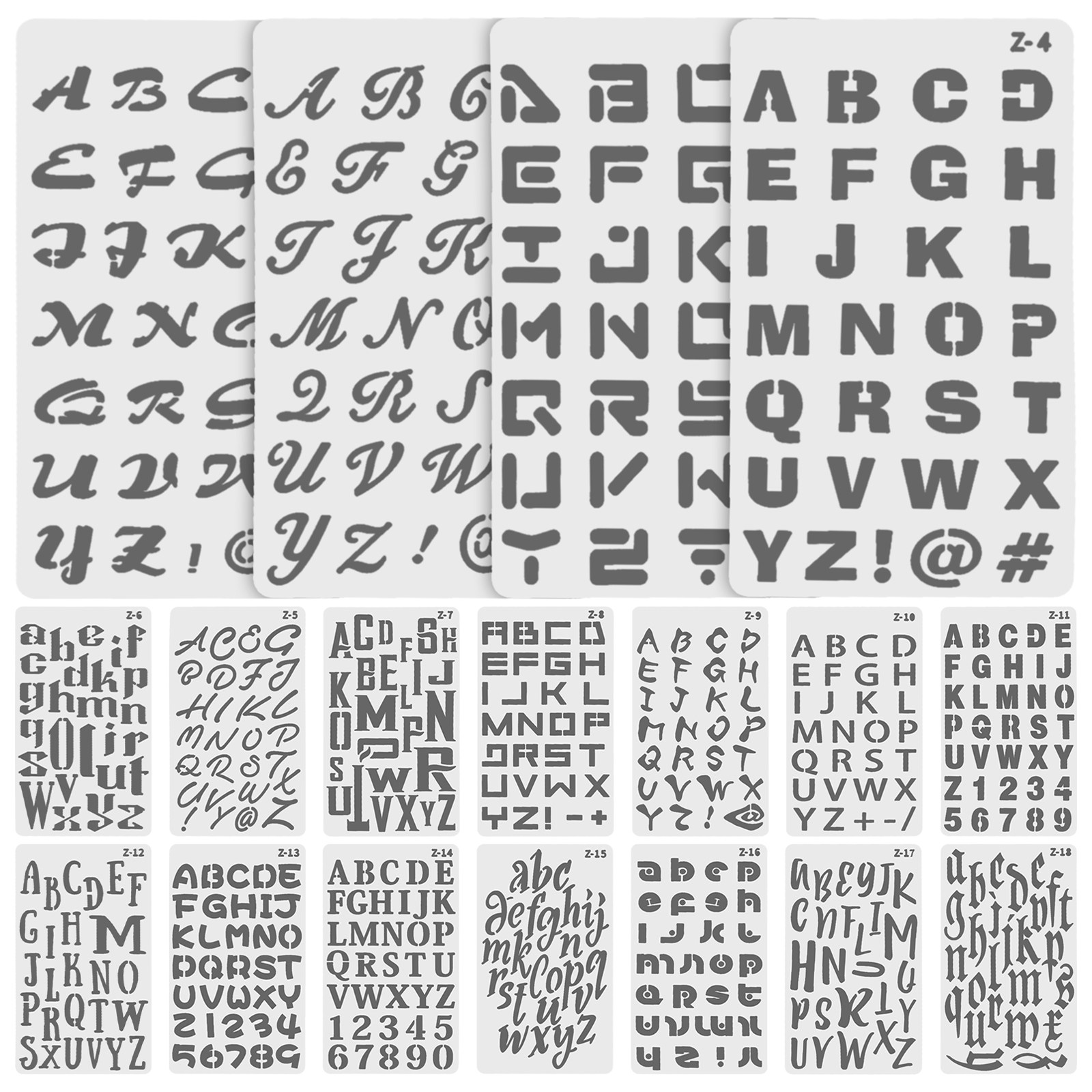 20Pcs Reusable Plastic Alphabe - Letter S Art Craft のレビューと価格