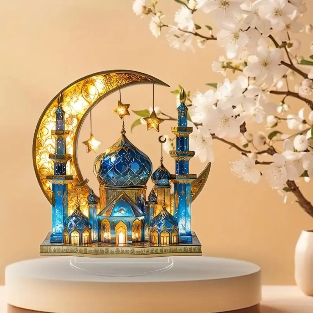 Ramadan 2D Acrylic Art Ornamen - Art Craft Building のレビューと価格