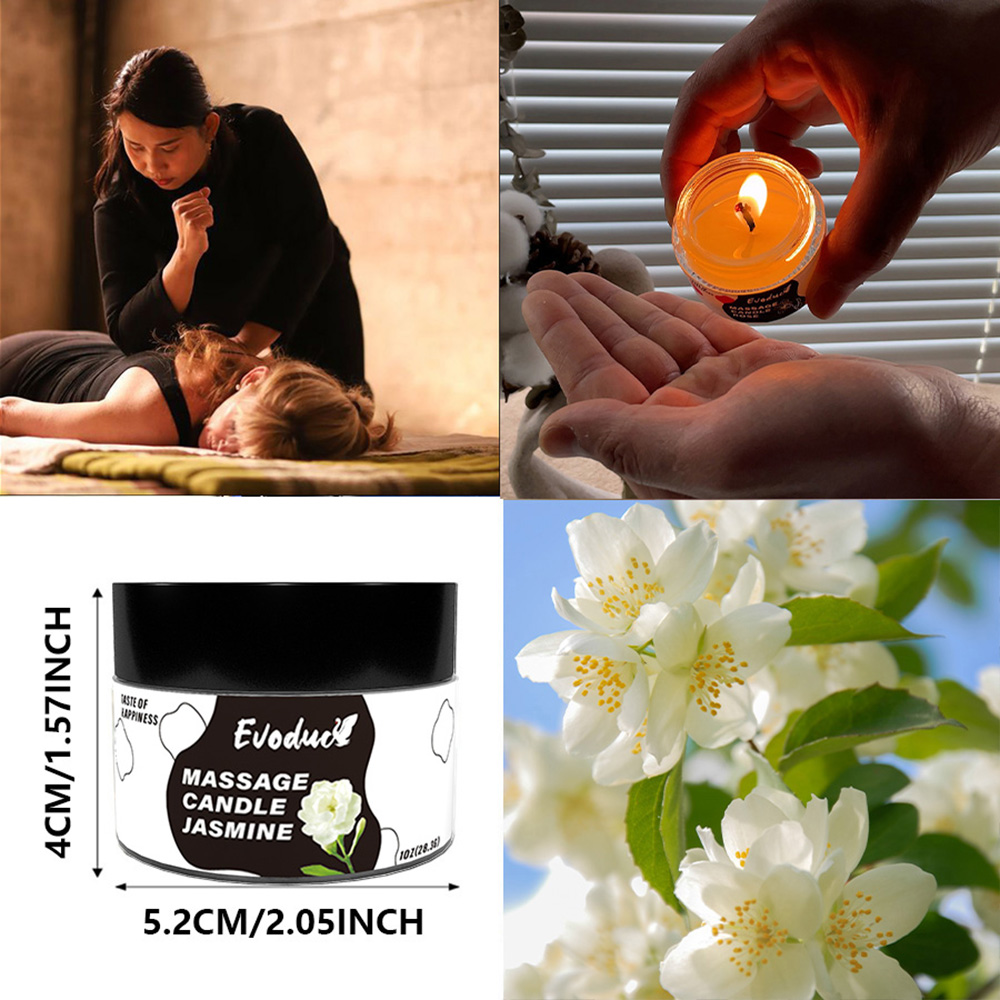 Massage Oil Candle Jasmine Soy - Soy Candle Fragrance Oil のレビューと価格