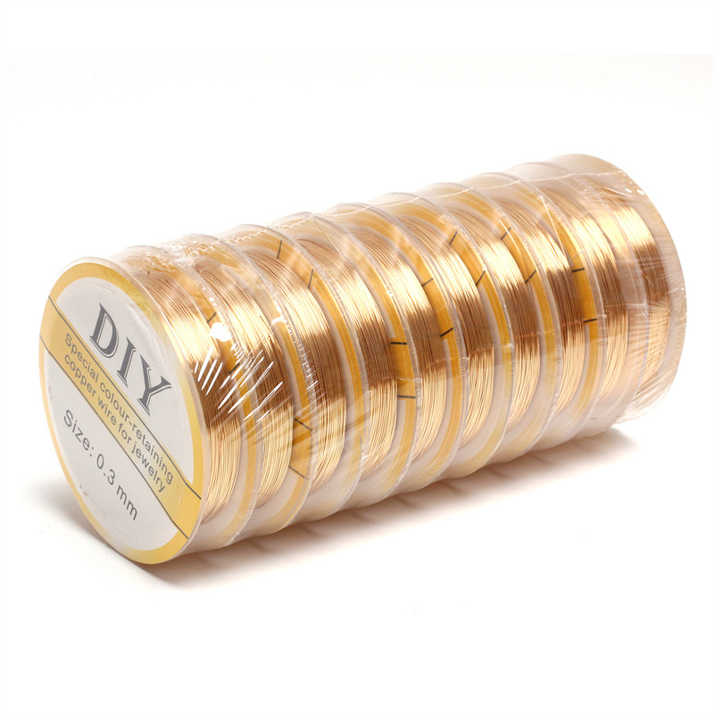 1Roll Silver Copper Wire 0.3/0 - Art Craft Ideas のレビューと価格