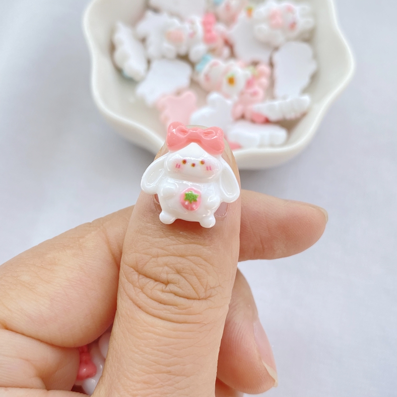 20Pcs New Mixed Nail Art Resin - Art Craft Rabbit のレビューと価格