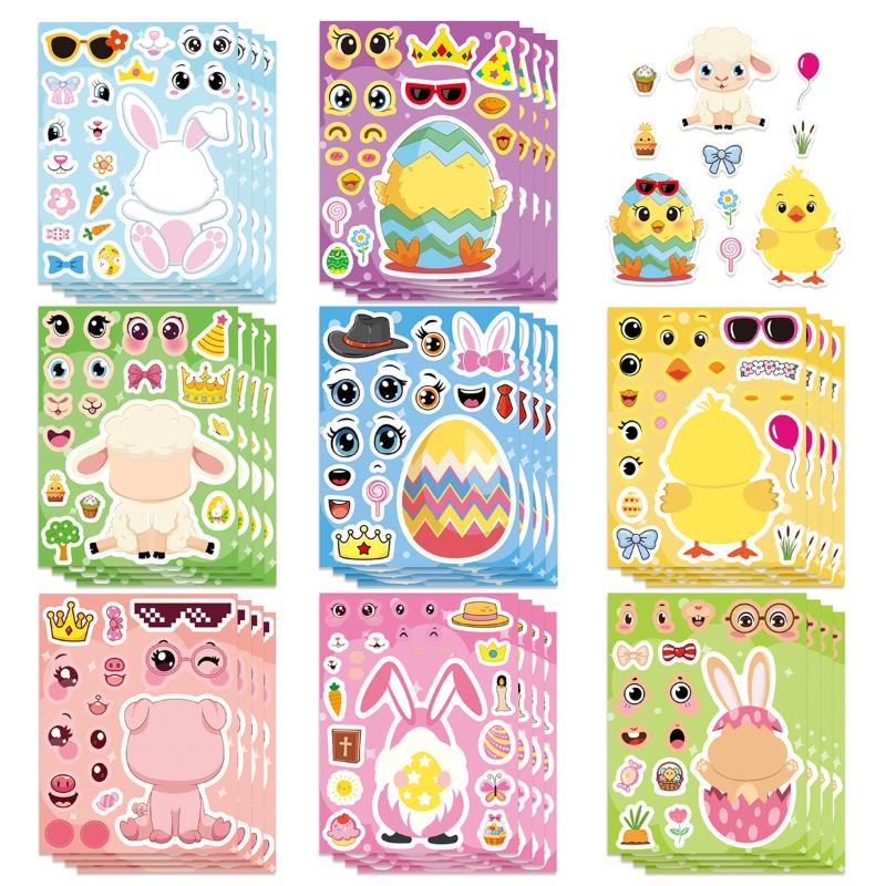 DIY Cartoon Easter Egg Puzzle  - Art Craft Rabbit のレビューと価格