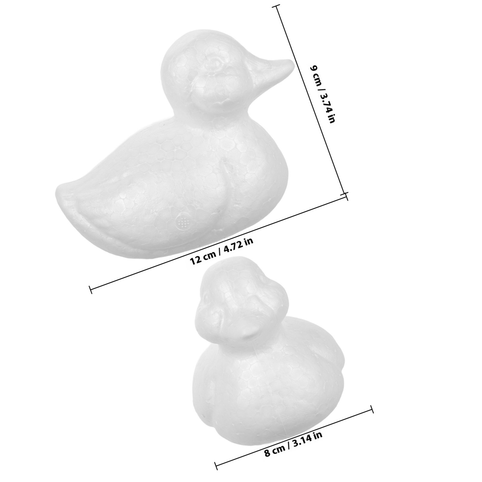 5pcs Foam Duck Shapes White Po - Art Craft Kids のレビューと価格