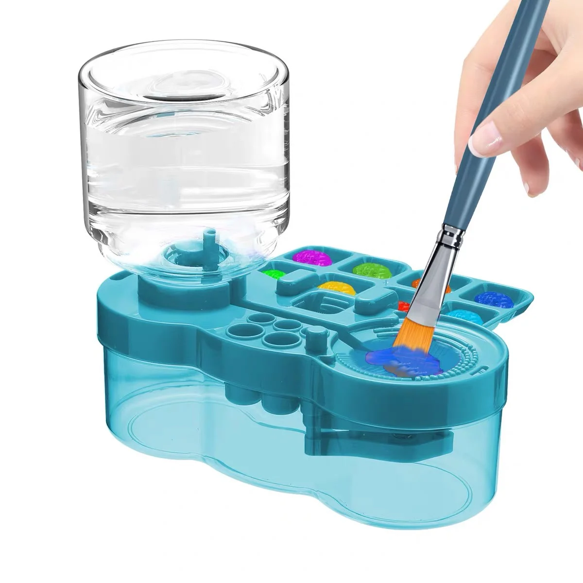 Paint Brush Washer with Drain  - Watercolor Brush Pen のレビューと価格