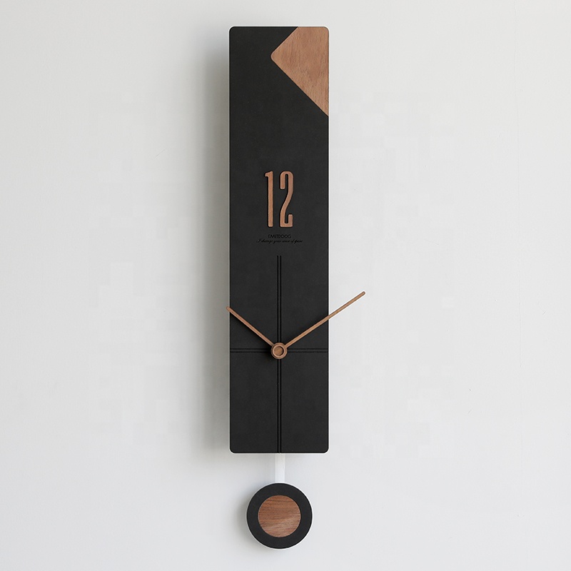 Black Pendulum  Wall Clock Bed - Art Craft India のレビューと価格