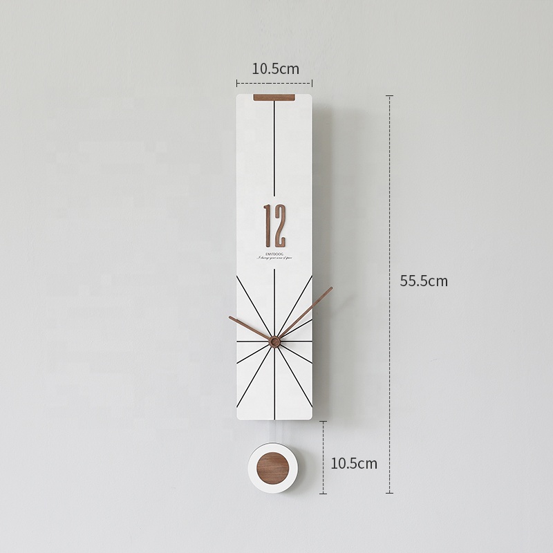 Black Pendulum  Wall Clock Bed - Art Craft India のレビューと価格