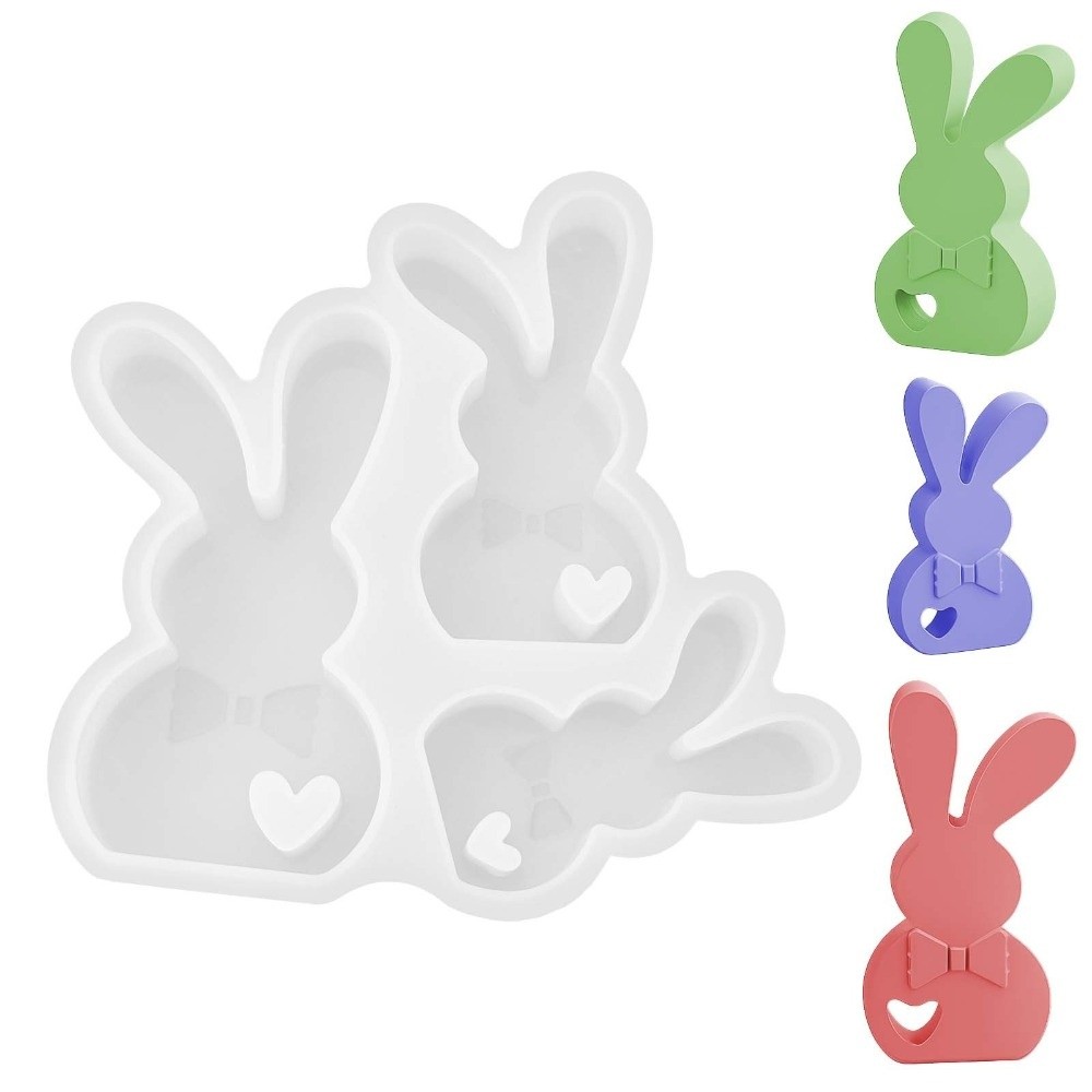 Cute Easter Rabbit Silicone Mo - Art Craft Rabbit のレビューと価格