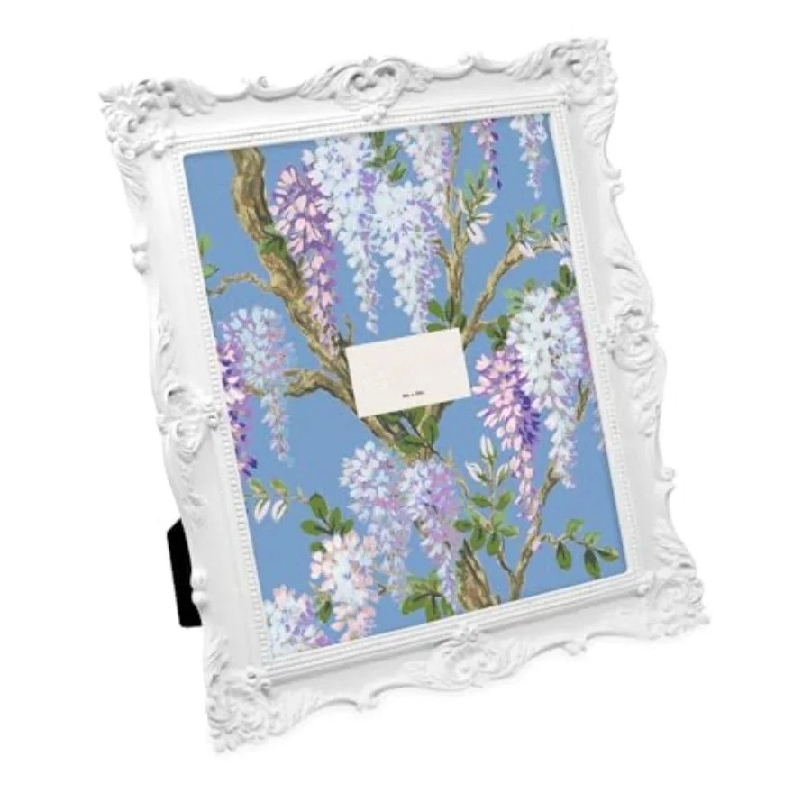 8x10 White Ornate Textured Han - Art Craft Gallery のレビューと価格