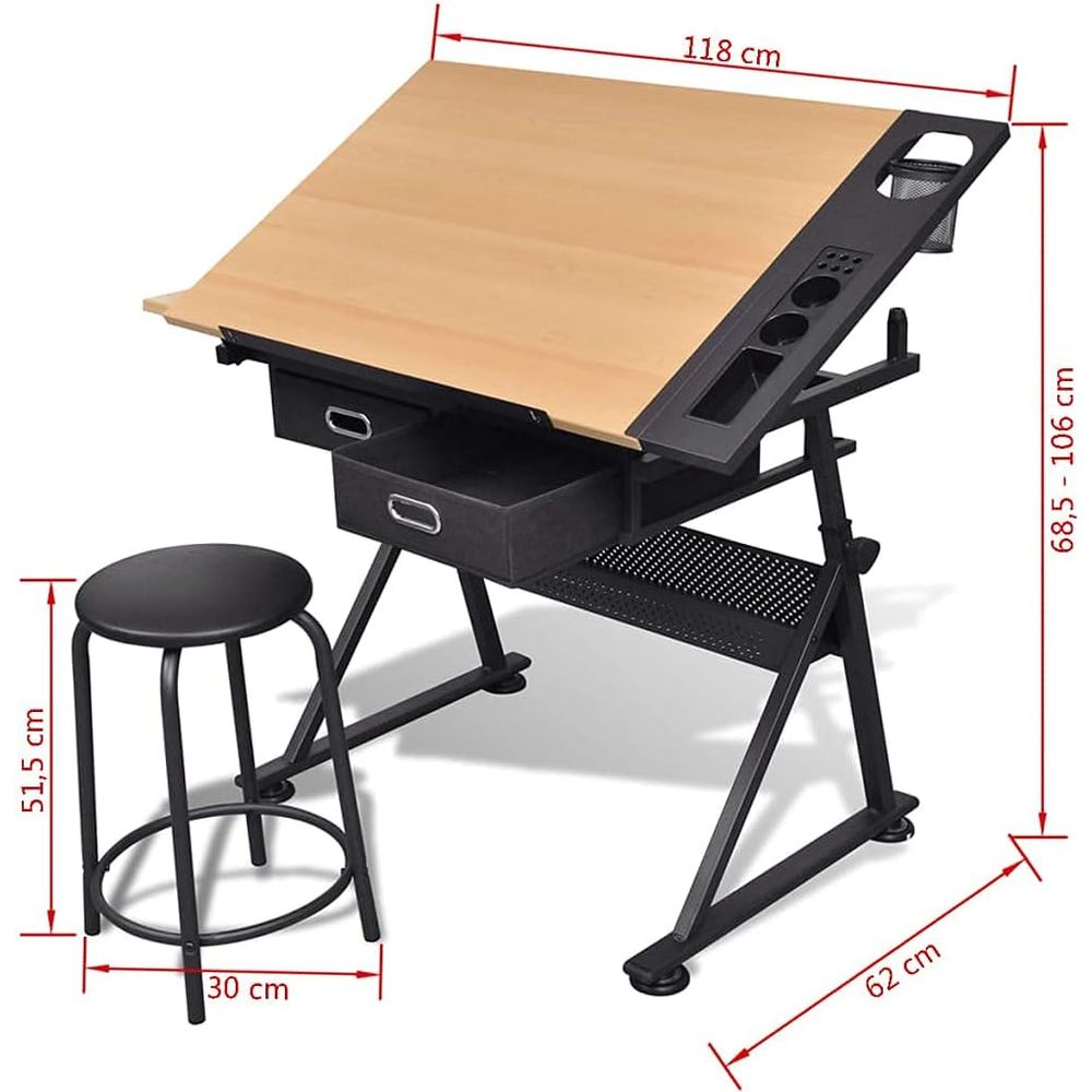 Adjustable Height Drafting Tab - Art & Craft Voucher Code のレビューと価格