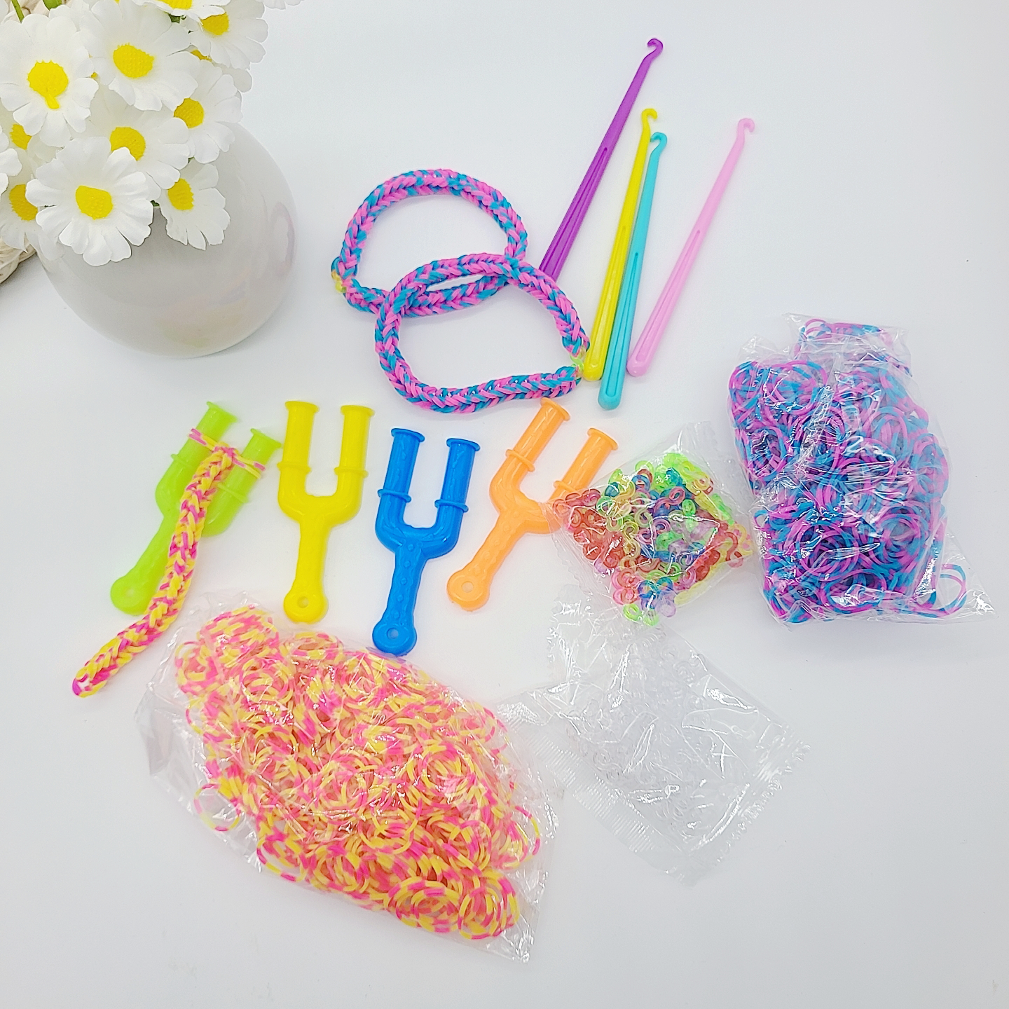 Friendship Bracelet Set, Inclu - Art Craft Ideas のレビューと価格