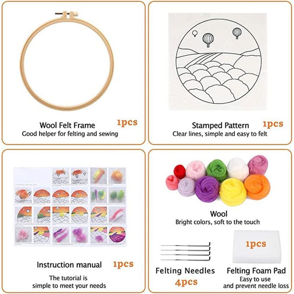 CHENISTORY rabbit Wool Paintin - Art Craft Rabbit のレビューと価格