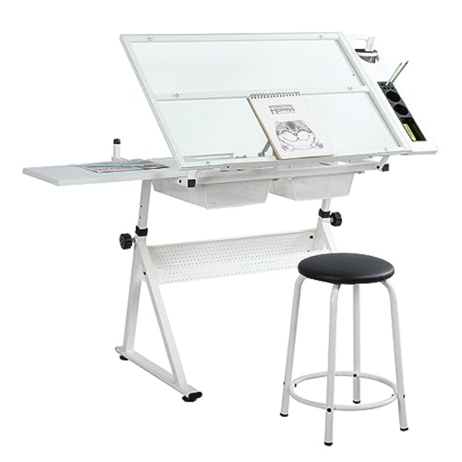 Drafting Table with Stool Mode - Art & Craft Voucher Code のレビューと価格