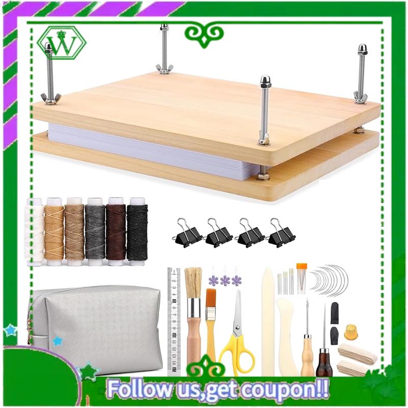 Reliable-Kits Wooden Book Pres - Bookbinding Supply Kit のレビューと価格