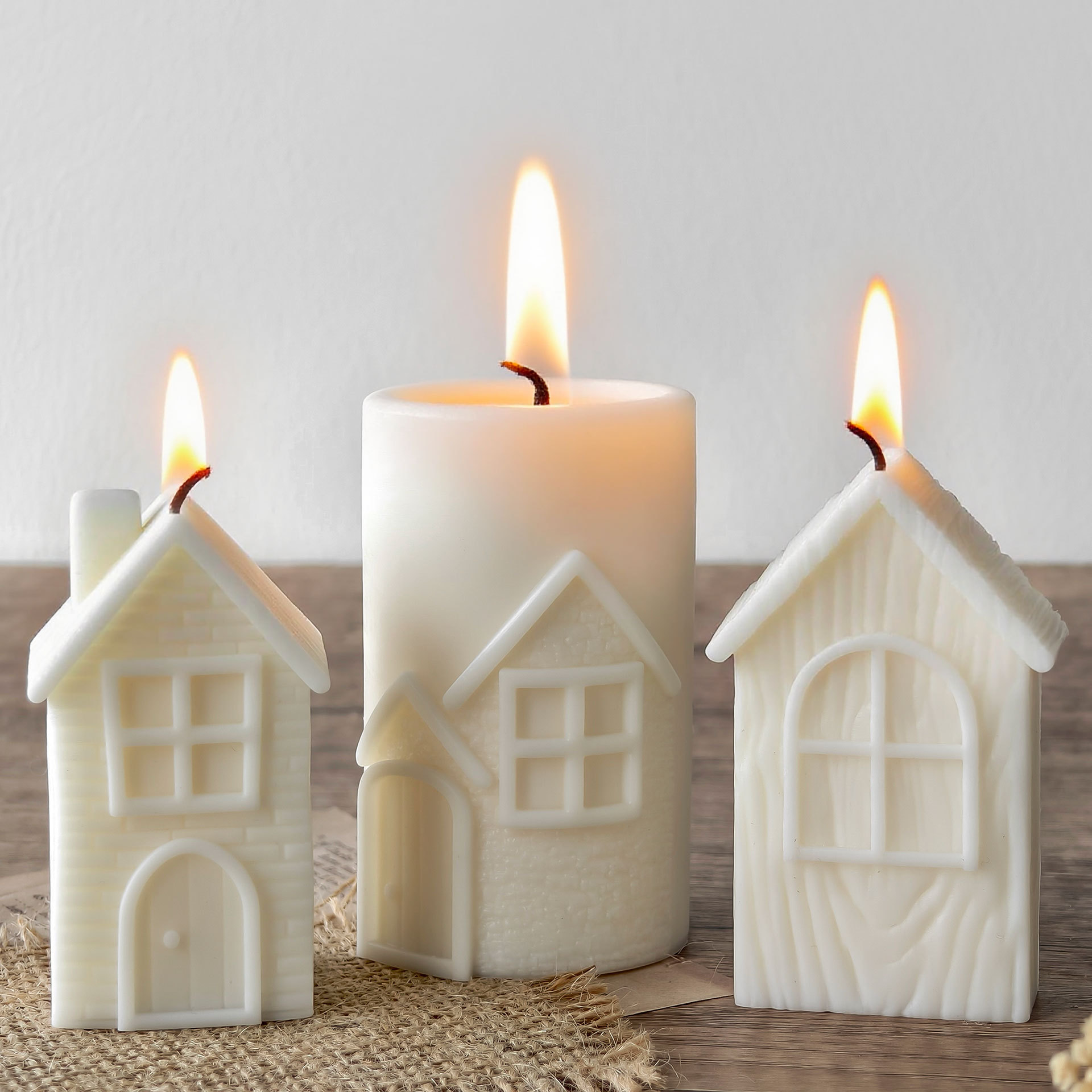 DIY Chimney House Silicone Mol - Soy Candle Fragrance Oil のレビューと価格