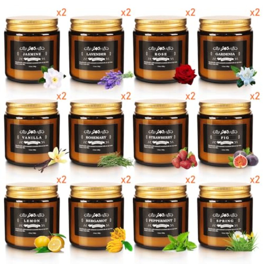 s Scented Candles for Home, 3. - Soy Candle Fragrance Oil のレビューと価格