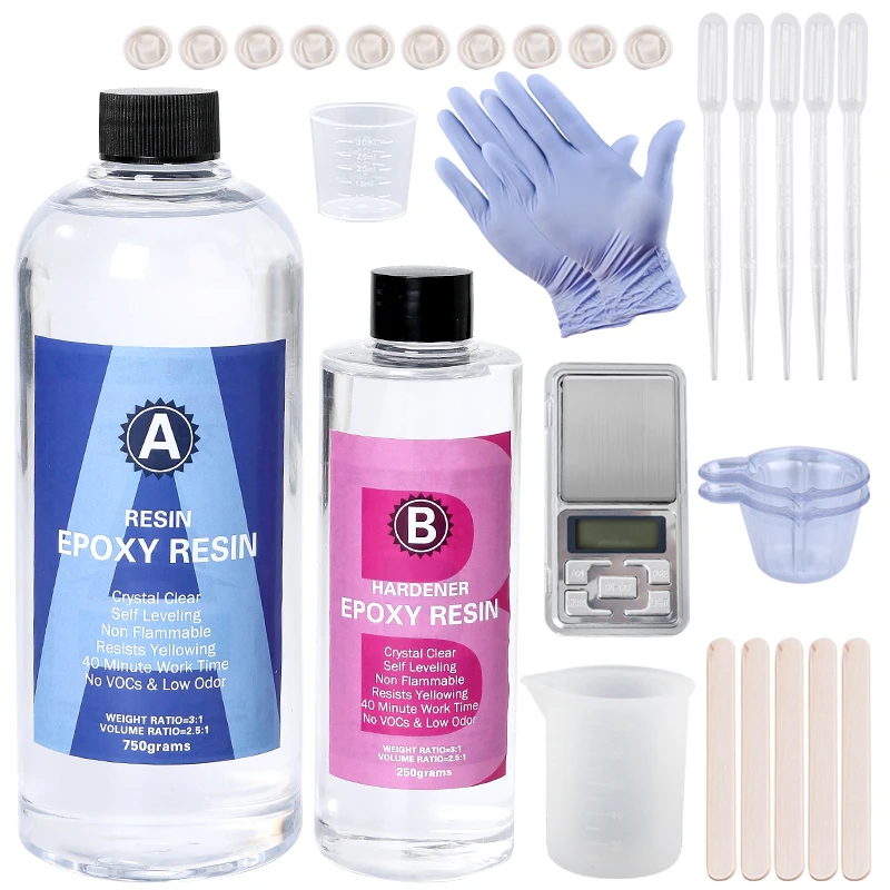 Epoxy Resin Kit Crystal Clear  - Art Craft Stick のレビューと価格