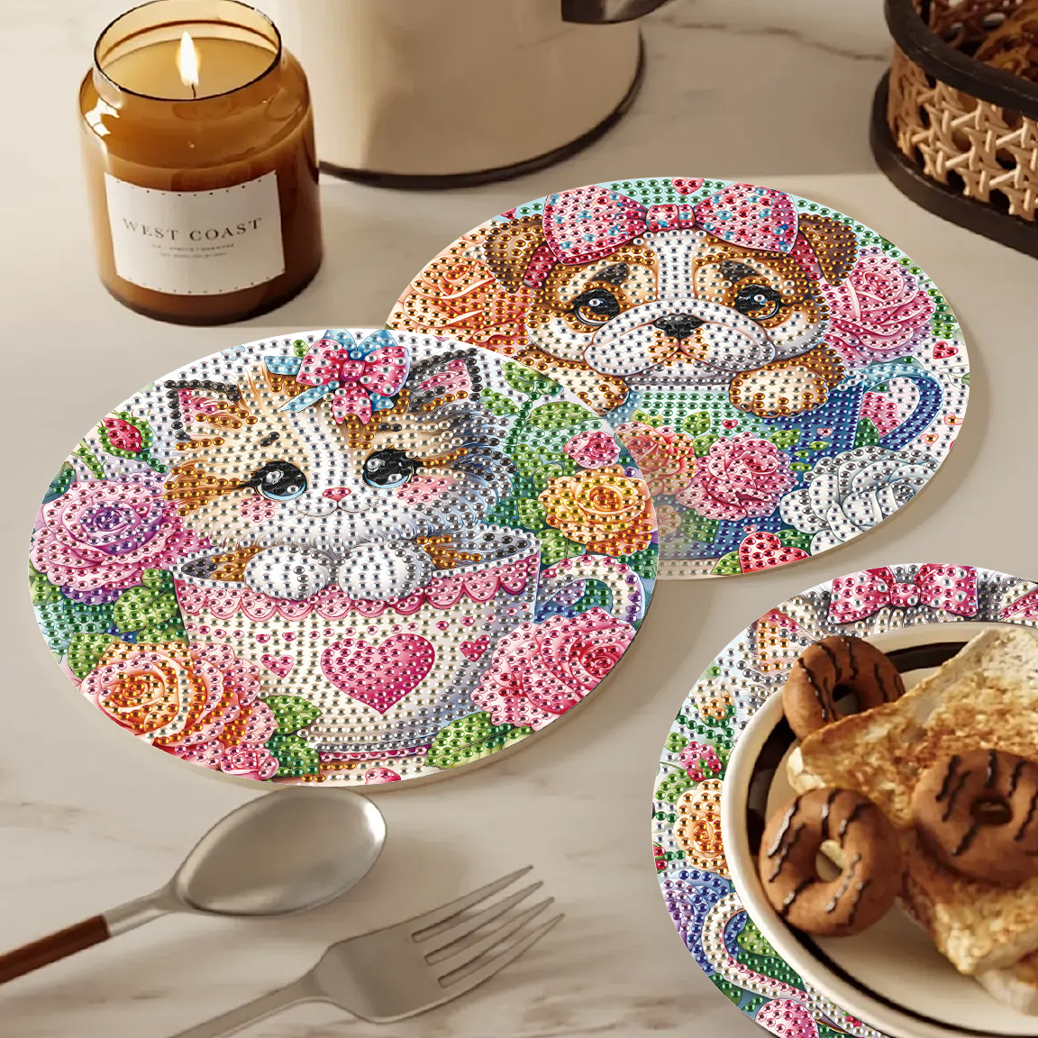 3Pcs Diamond Art Painting Plac - Art Craft Kit のレビューと価格