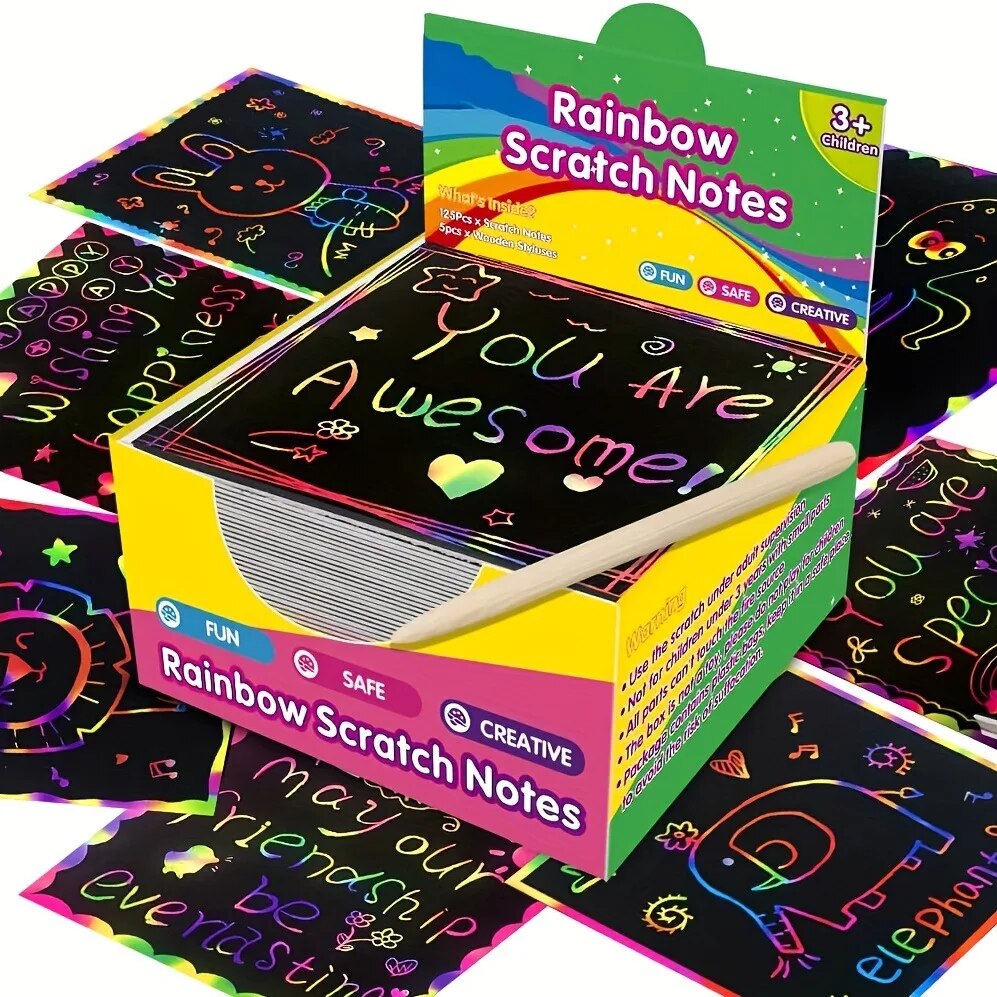 Many Creative Scratch Art Card - Art Craft Stick のレビューと価格