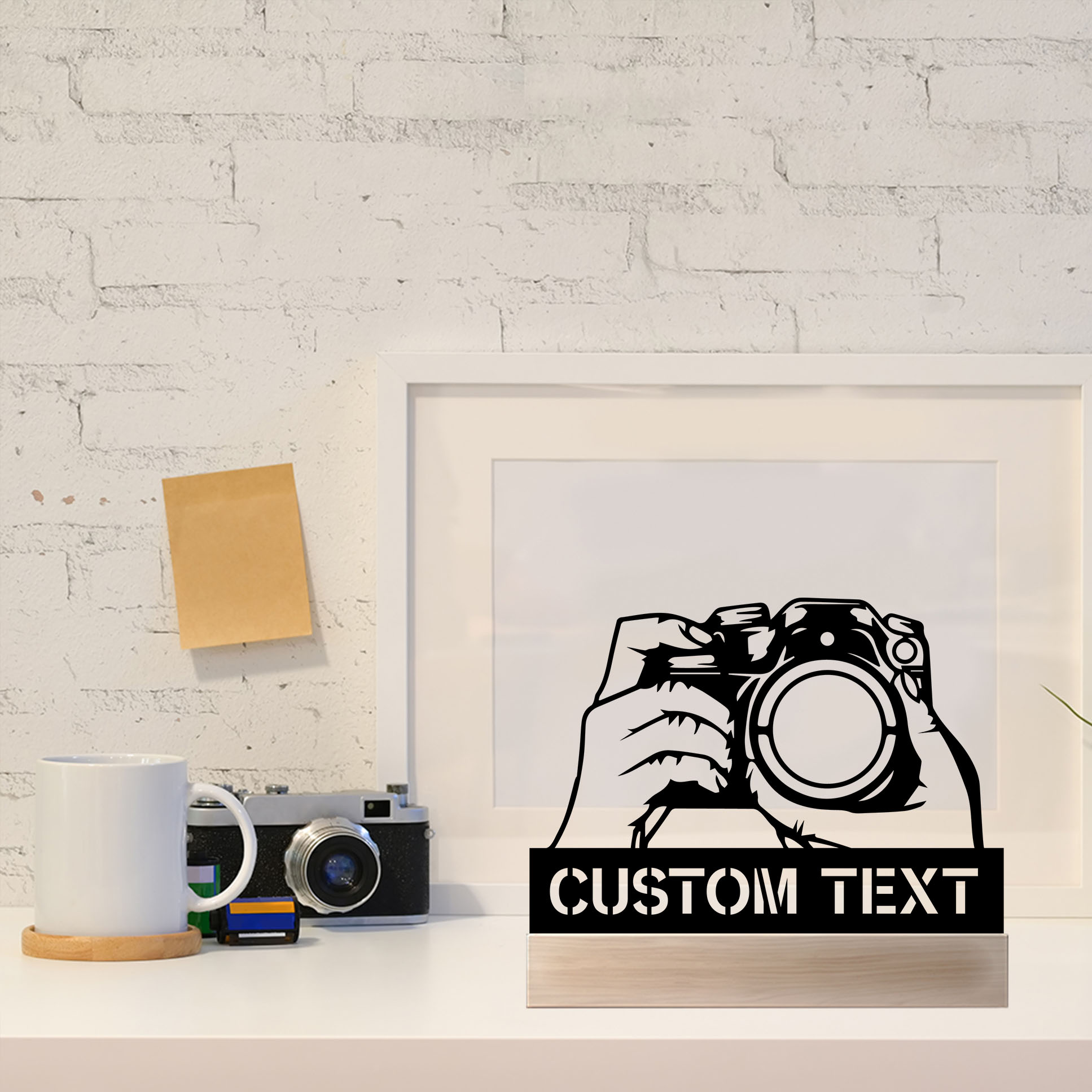 1pc Simple Camera Customizable - Letter S Art Craft のレビューと価格