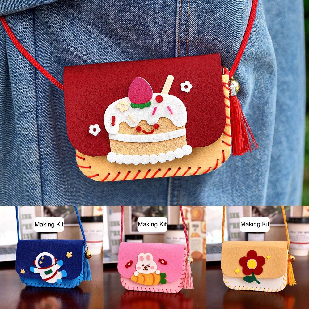 Cute Felt Felt Bag Making Kit  - Art Craft For Kindergarten のレビューと価格
