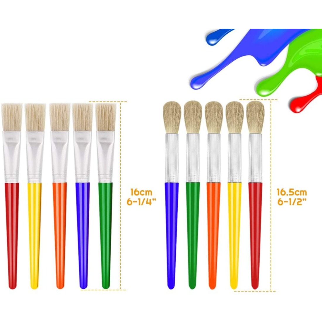 This set has 10 washable paint - Art Craft For Preschool のレビューと価格