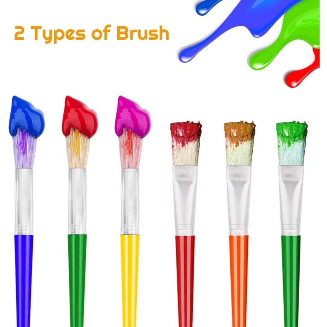 This set has 10 washable paint - Art Craft For Preschool のレビューと価格