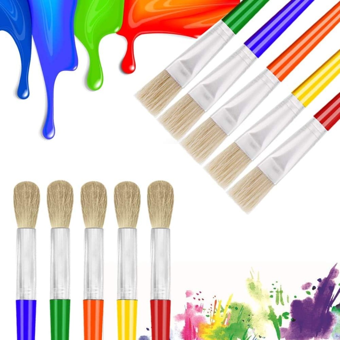 This set has 10 washable paint - Art Craft For Preschool のレビューと価格