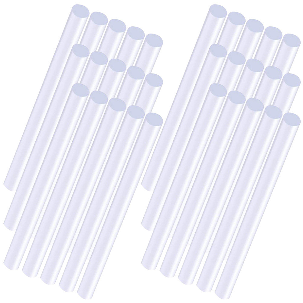 100Pcs Hot Glue Sticks 7Mm Cle - Art Craft Stick のレビューと価格