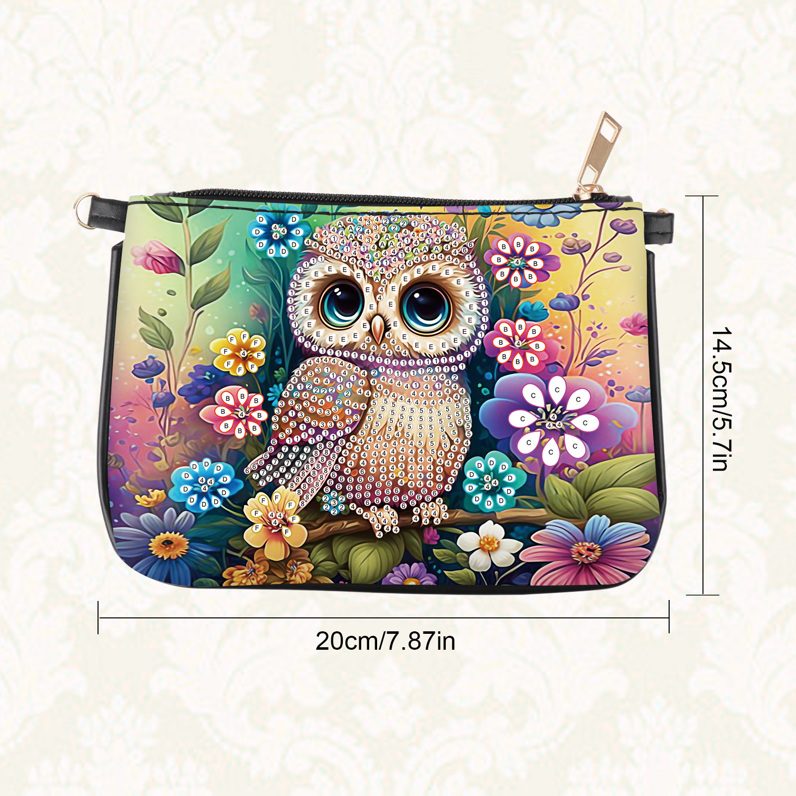 Colorful Owl Diamond Art Paint - Art Craft Kit のレビューと価格