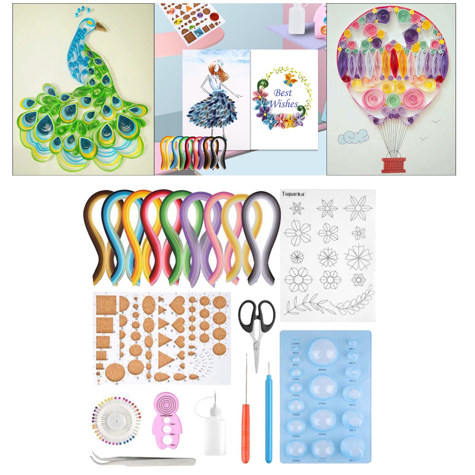 Paper Strips Quilling Tool Gra - Quilling Paper Strips のレビューと価格