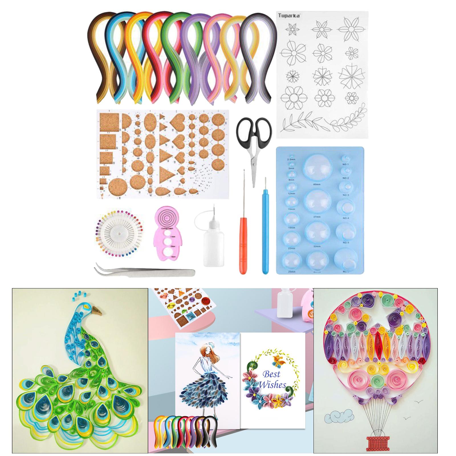Paper Strips Quilling Tool Gra - Quilling Paper Strips のレビューと価格