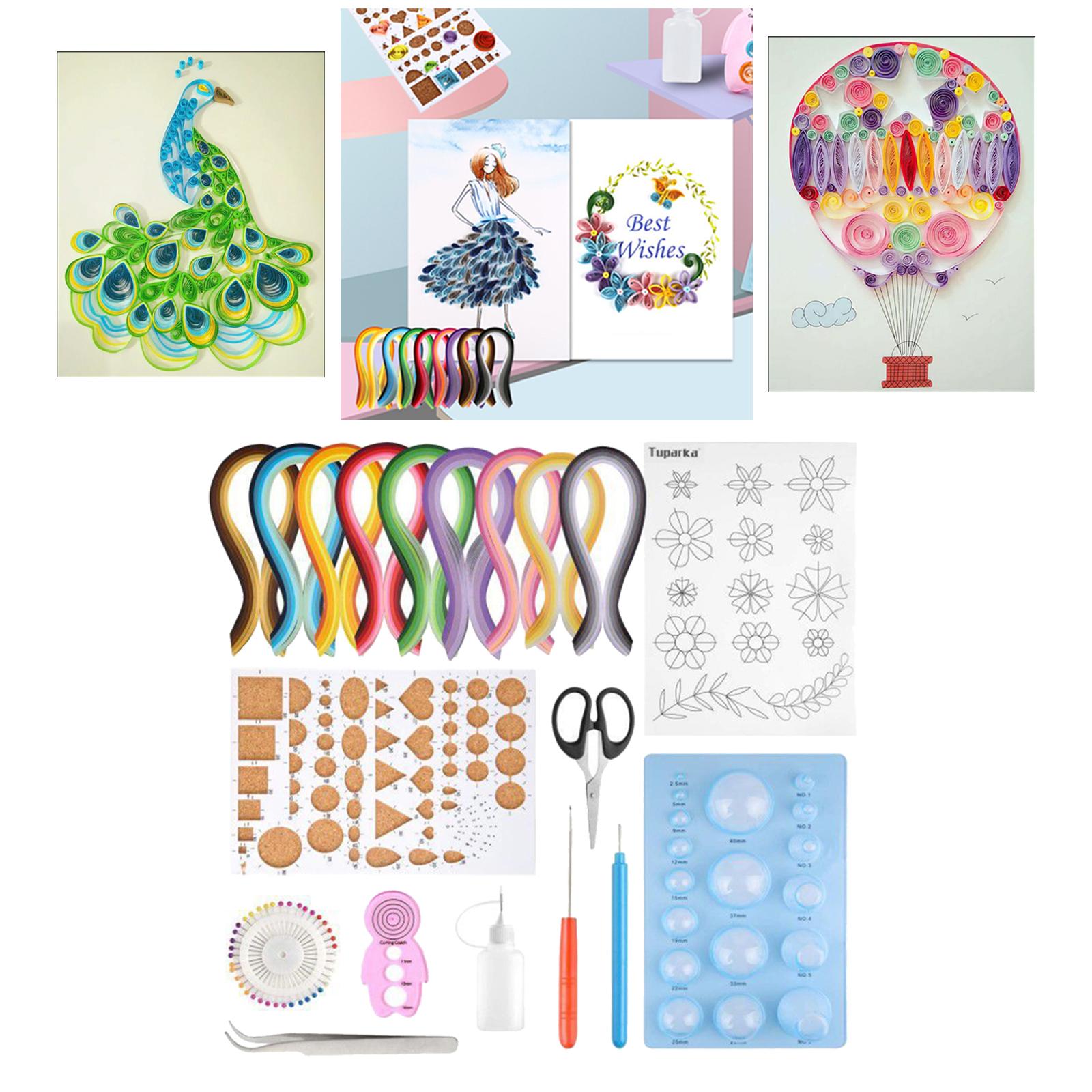 Paper Strips Quilling Tool Gra - Quilling Paper Strips のレビューと価格