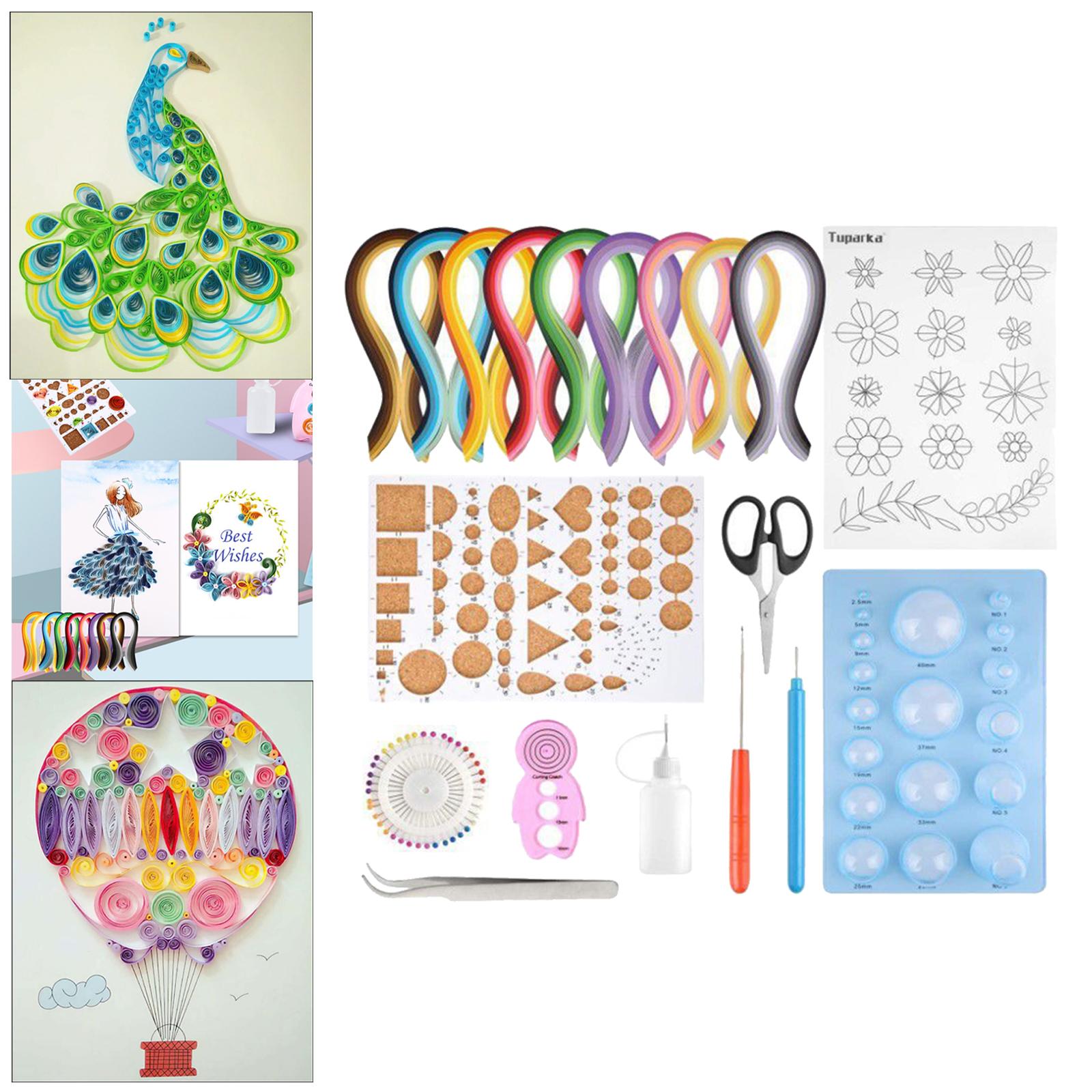Paper Strips Quilling Tool Gra - Quilling Paper Strips のレビューと価格