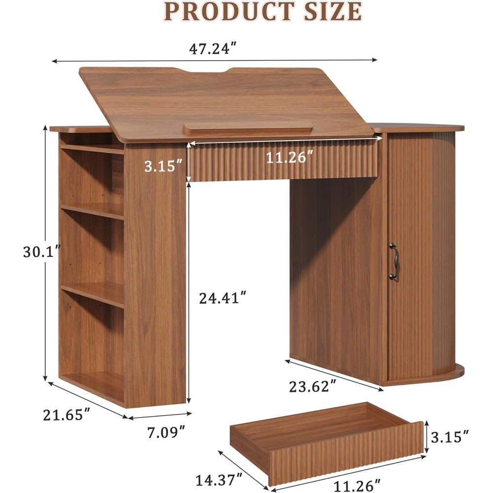 Storage Cabinet Desk with Shel - Art & Craft Voucher Code のレビューと価格