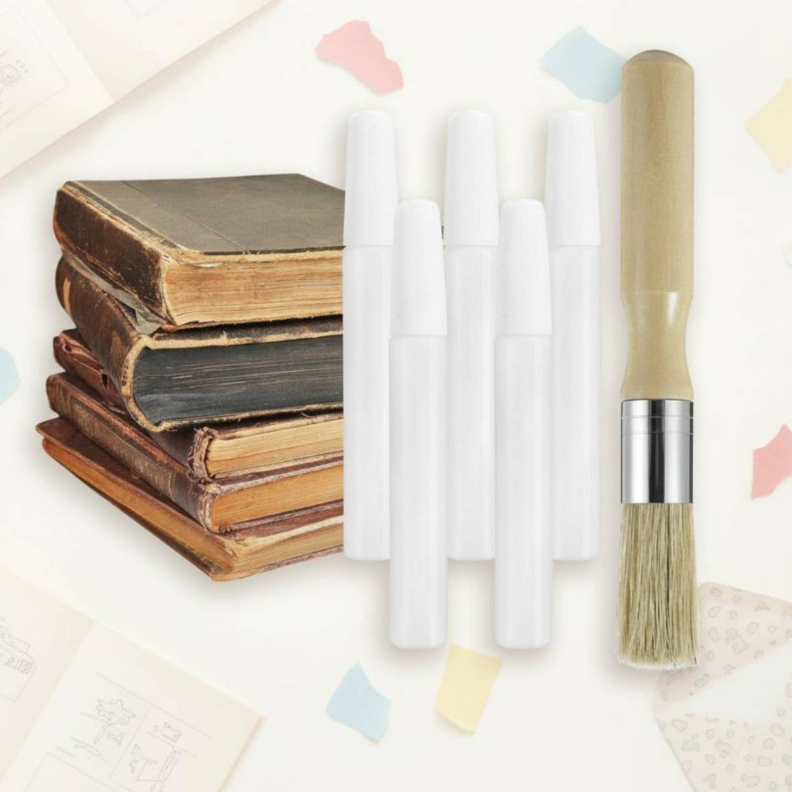 6 Pieces Book Glue and Brush S - Bookbinding Supply Kit のレビューと価格