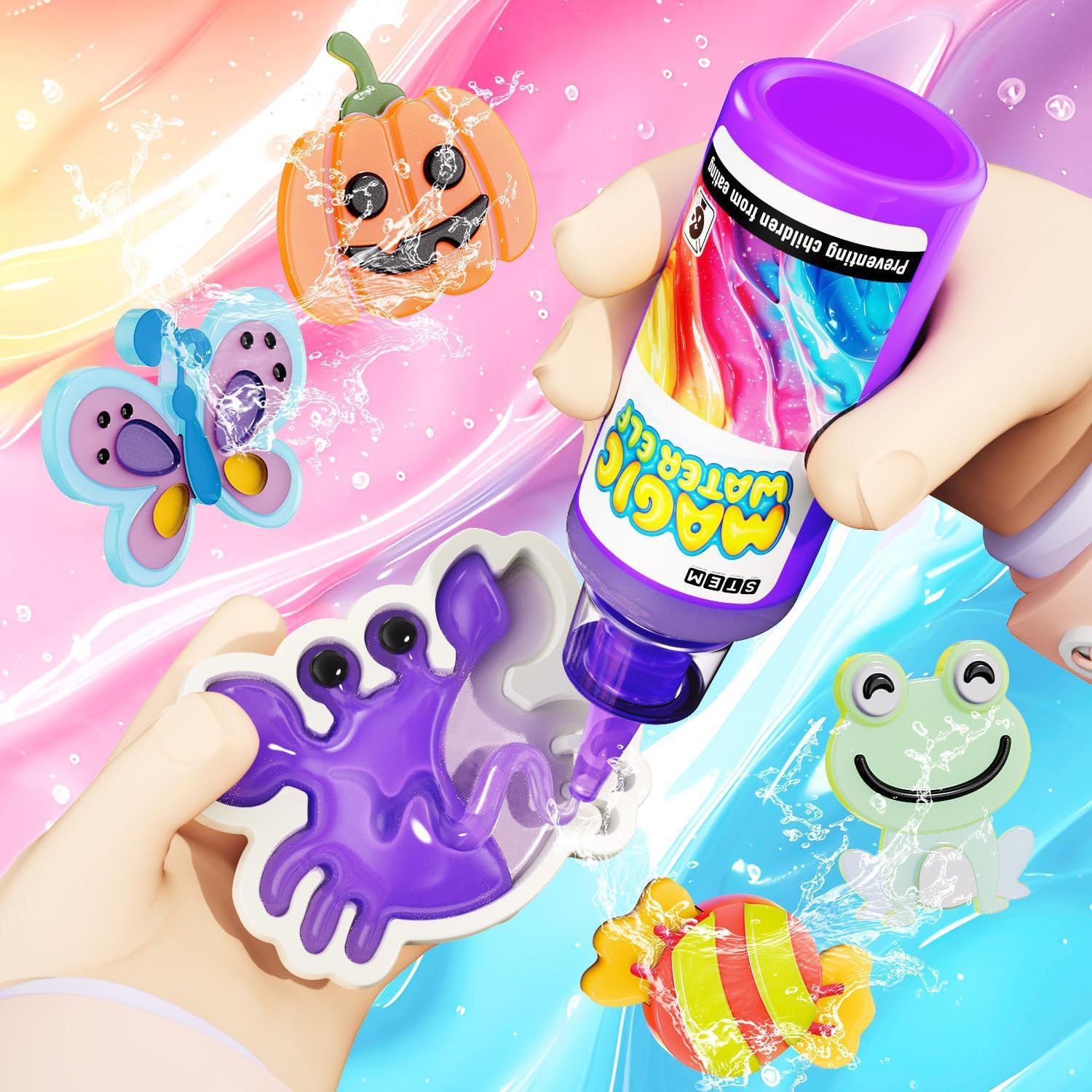 Magic Gel Water Beads Toy: 12- - Art Craft Kits For Kids のレビューと価格