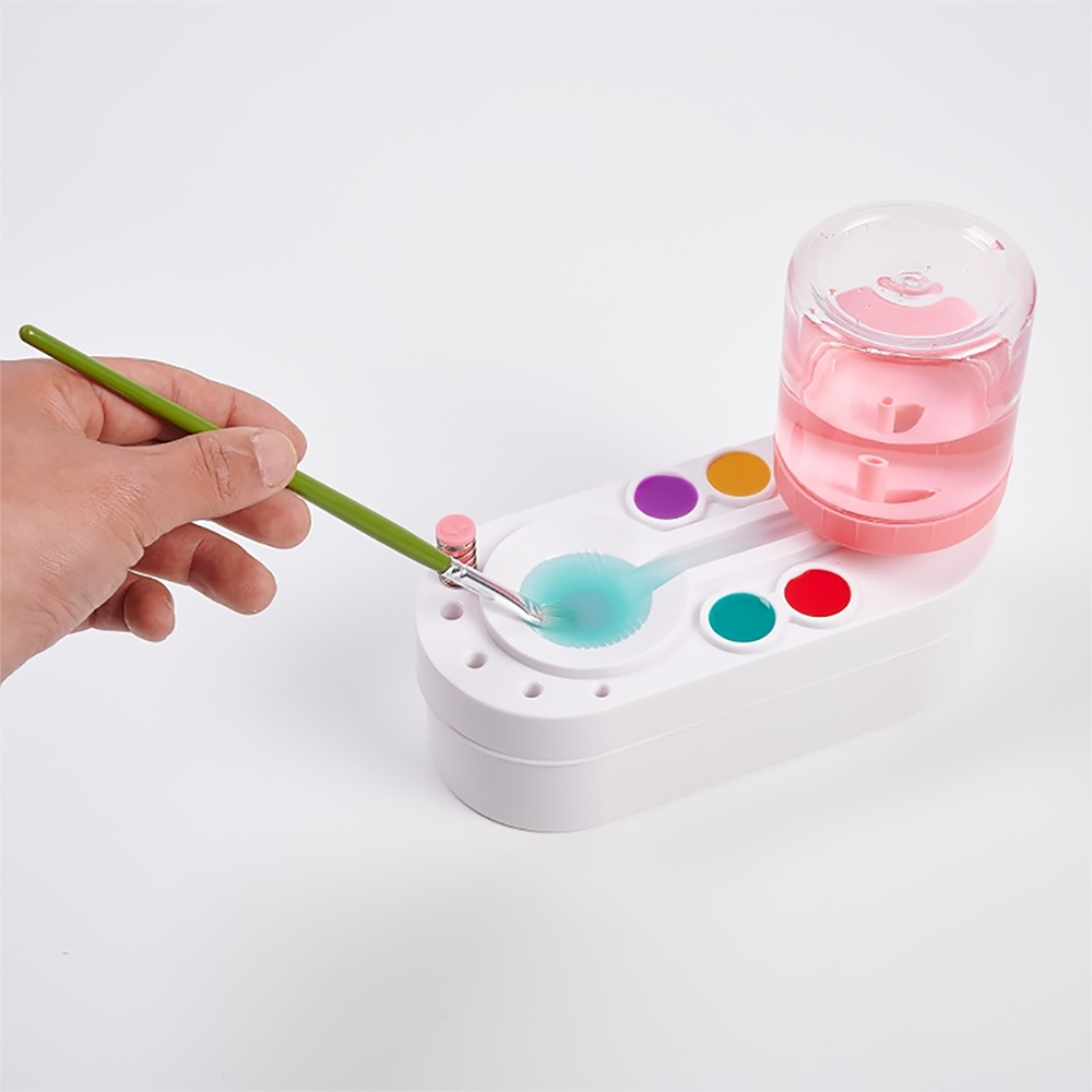 Paint Brush Cleaner With Drain - Watercolor Brush Pen のレビューと価格