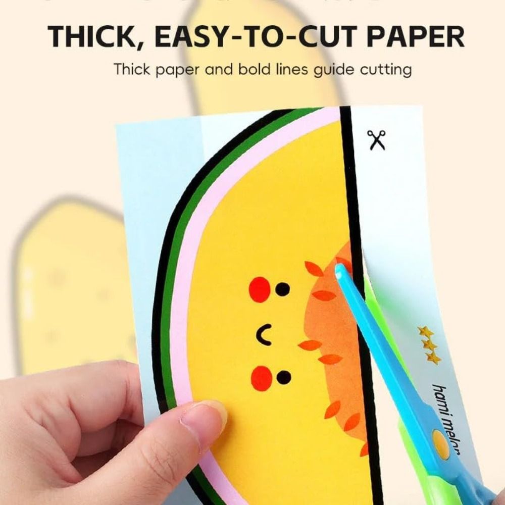 Safety Children Paper Cuttings - Art Craft For Preschool のレビューと価格