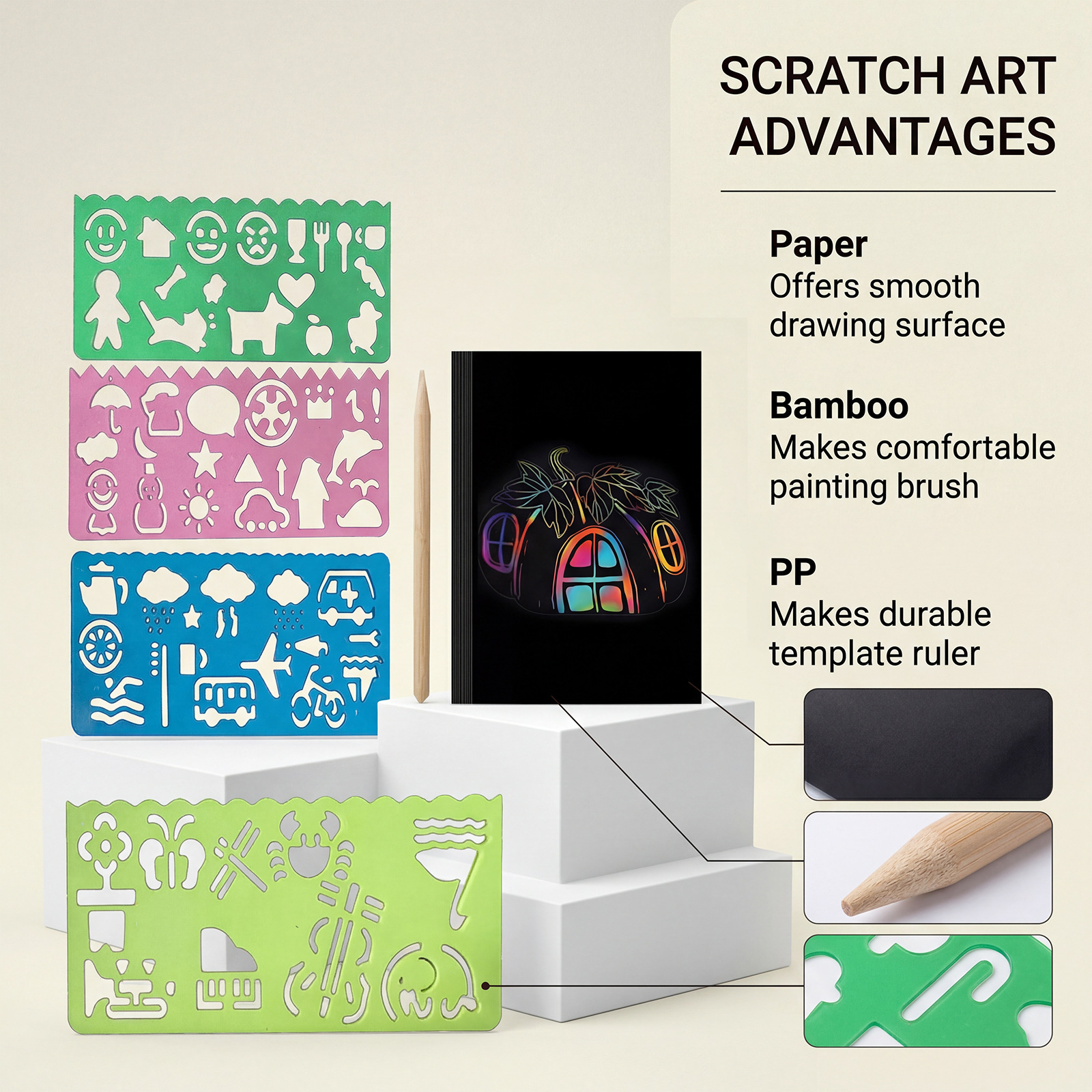 Color Coated Paper, Clear & Ea - Art Craft Kids のレビューと価格