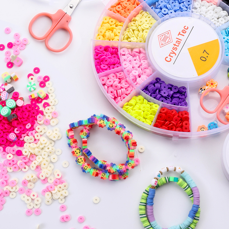 Clay Beads Bracelet Making Kit - Letter S Art Craft のレビューと価格